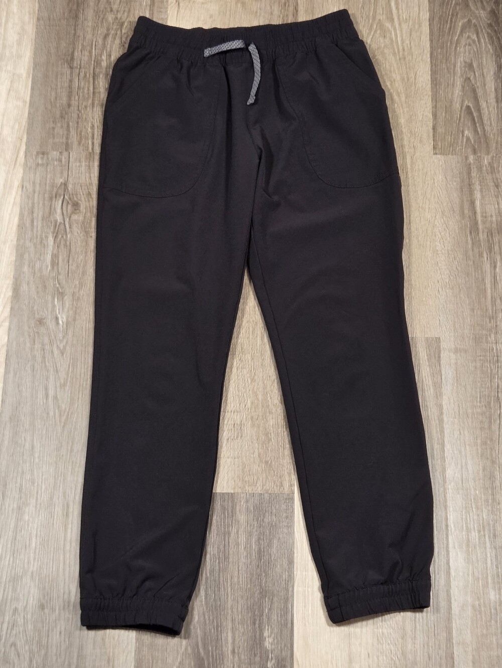 Patagonia Pants Girls Youth Large 12 Black Foxglenn Tech Joggers Athletic